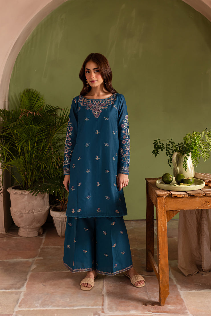 Sirius Black 2Pc - Embroidered Lawn Dress - BATIK