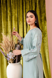 Ice Pearl 2Pc - Embroidered Khaddar Dress - BATIK