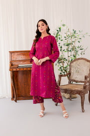 Dig. Pink Suede 2Pc - BATIK