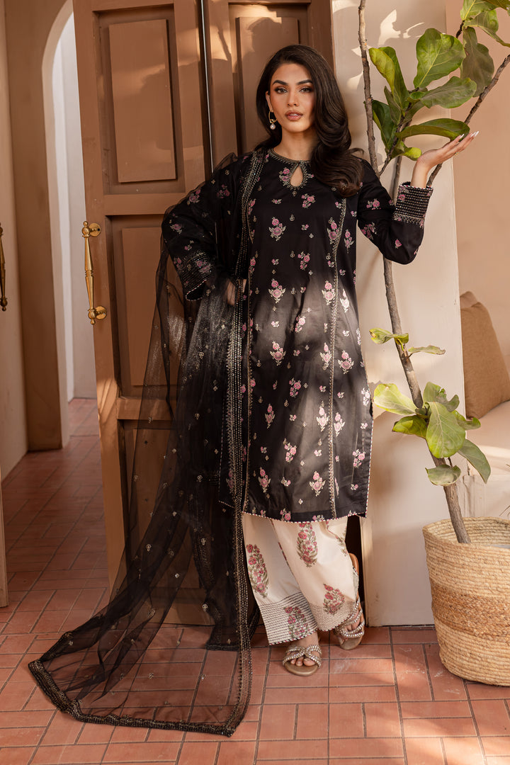 Siyaan 3Pc - Printed Lawn Dress