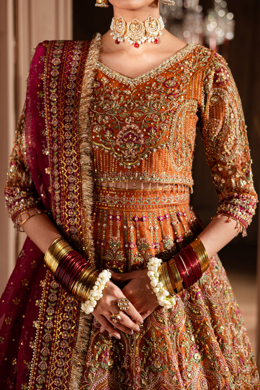 Gul Posh 3Pc - Bridal Dress