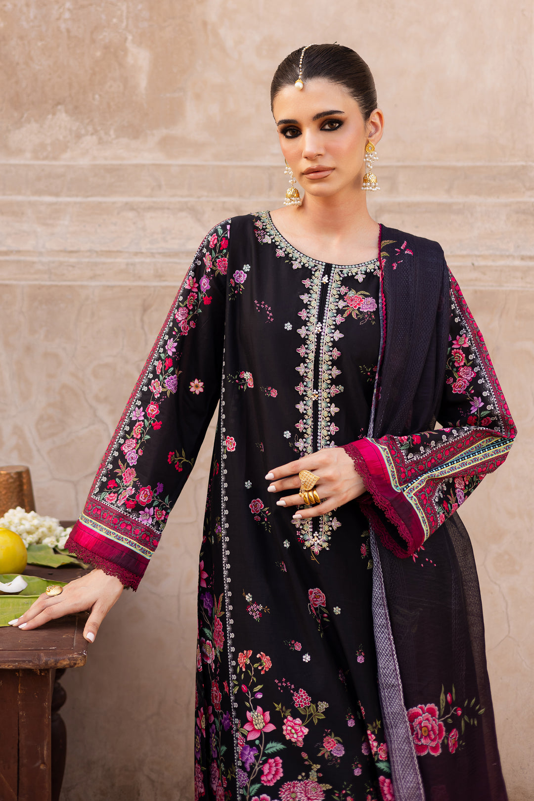 Skylar 3Pc - Festive Eid Prints