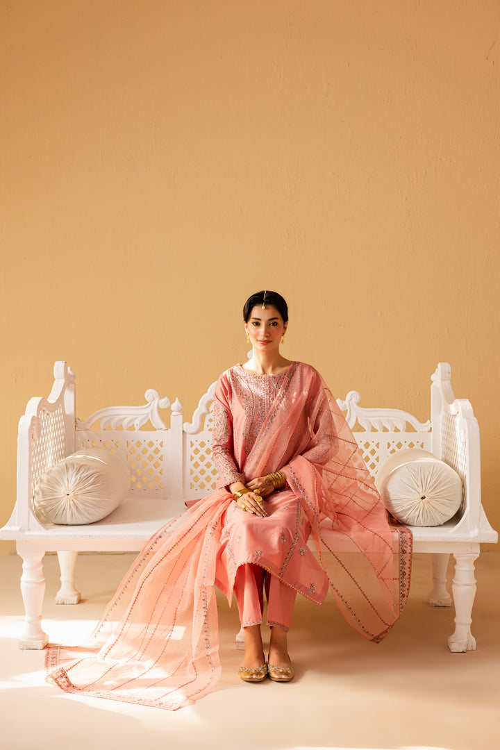 Pink Glam 3Pc - Festive Eid Pret