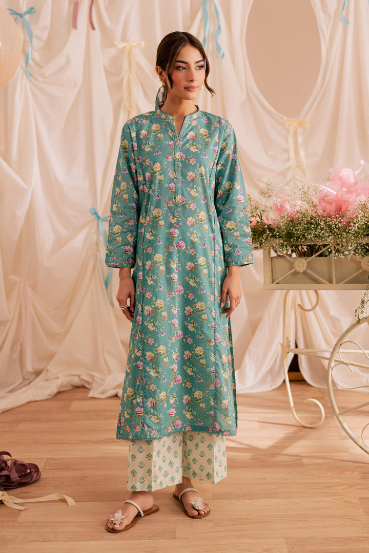 Blue Bree 2Pc - Printed Lawn Dress