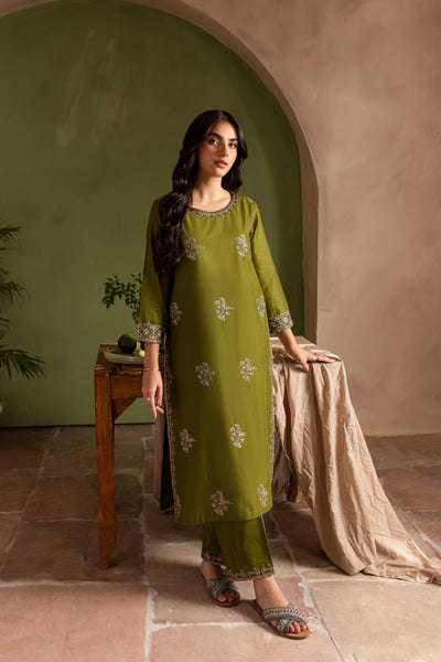 Panna 2Pc - Embroidered Lawn Dress - BATIK