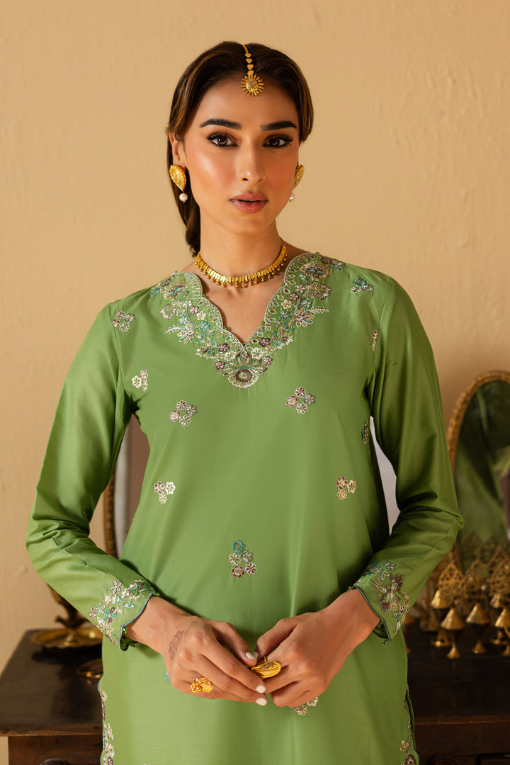 Green Dilara 2Pc - Festive Eid Pret