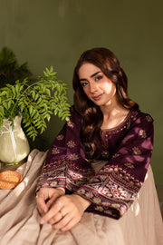 Imperial 2Pc - Embroidered Lawn Dress - BATIK