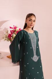 Beryl 2Pc - Embroidered Lawn Dress - BATIK