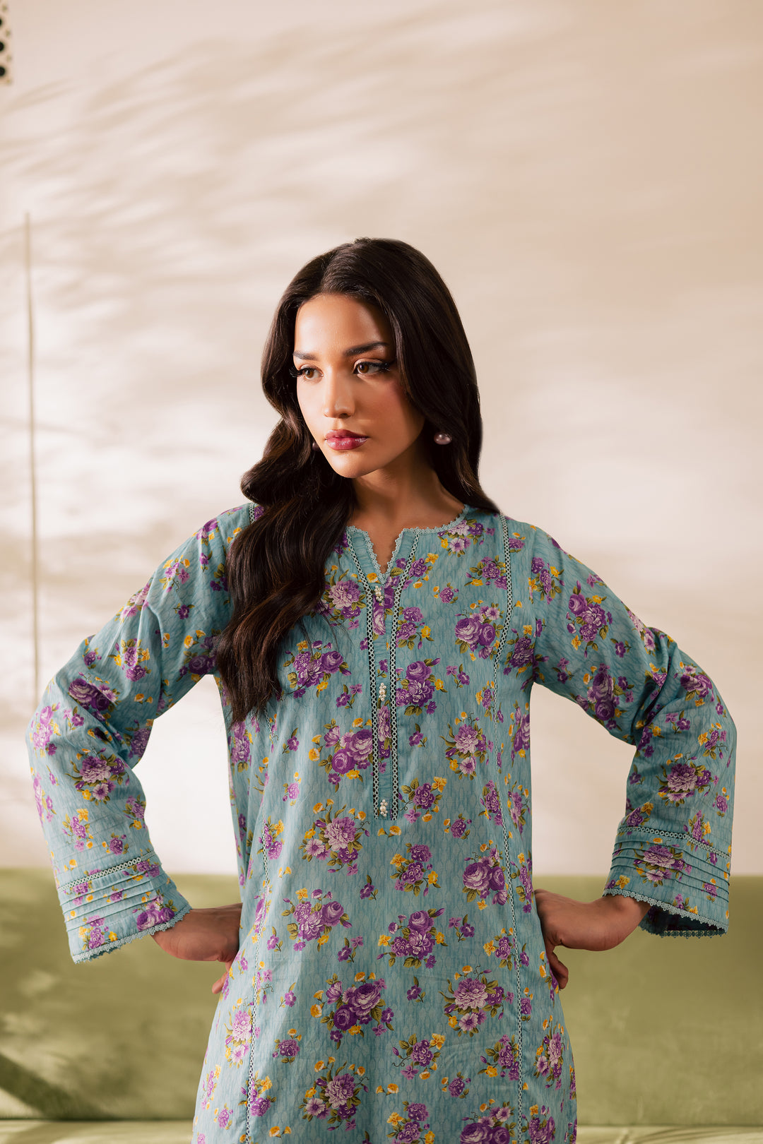 Marshmallow 2Pc - Printed Casual Pret