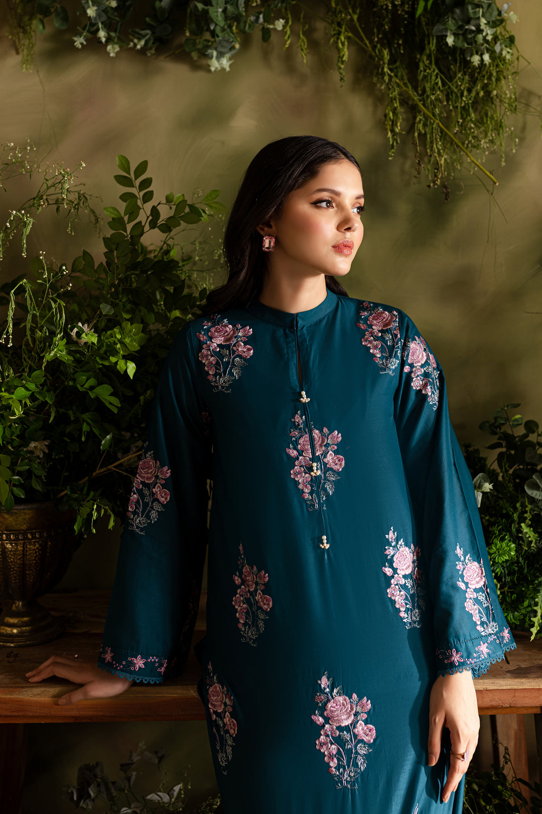 Benny 2Pc - Embroidered Lawn Dress - BATIK