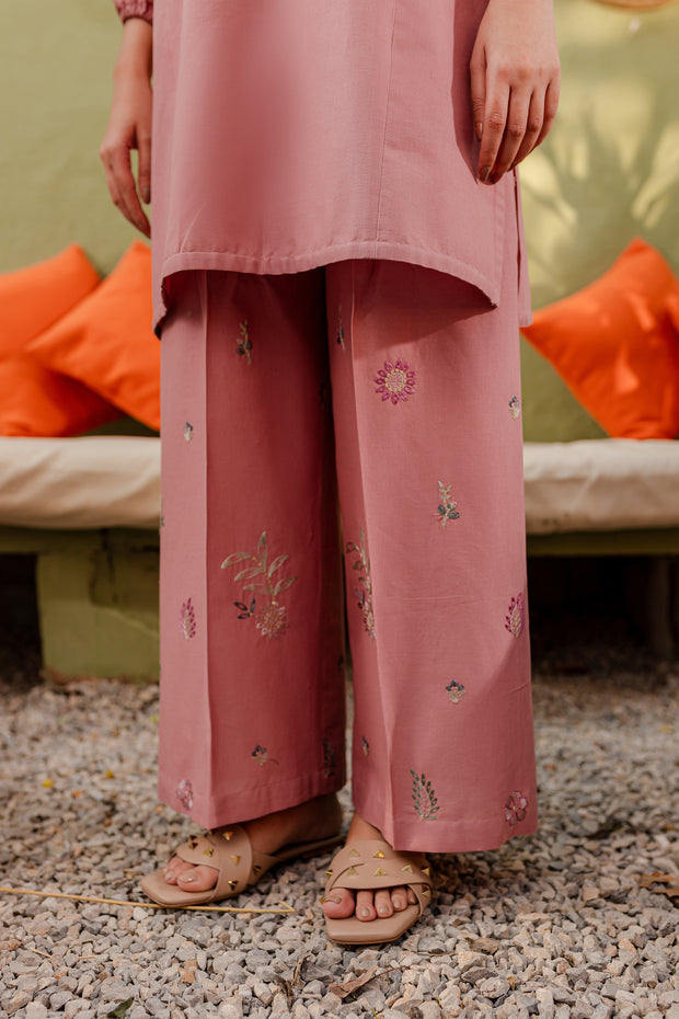 Nelly 2Pc - Embroidered Khaddar Dress - BATIK