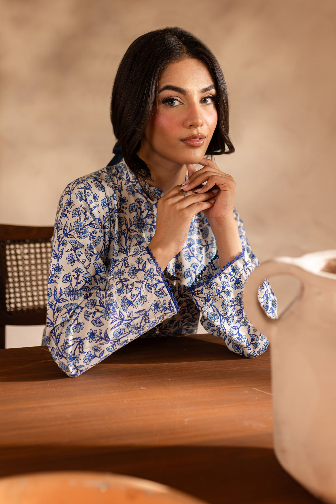 Elara 2Pc - Printed Khaddar Dress - BATIK