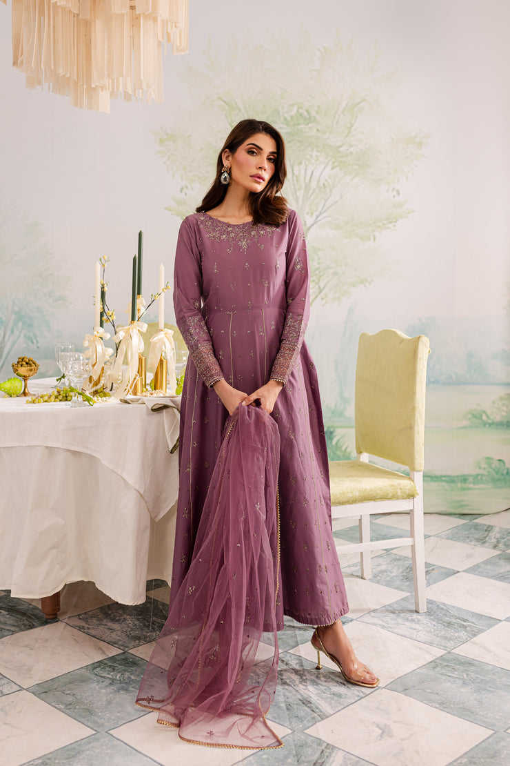 Gemini 3Pc - Embroidered Lawn Dress - BATIK