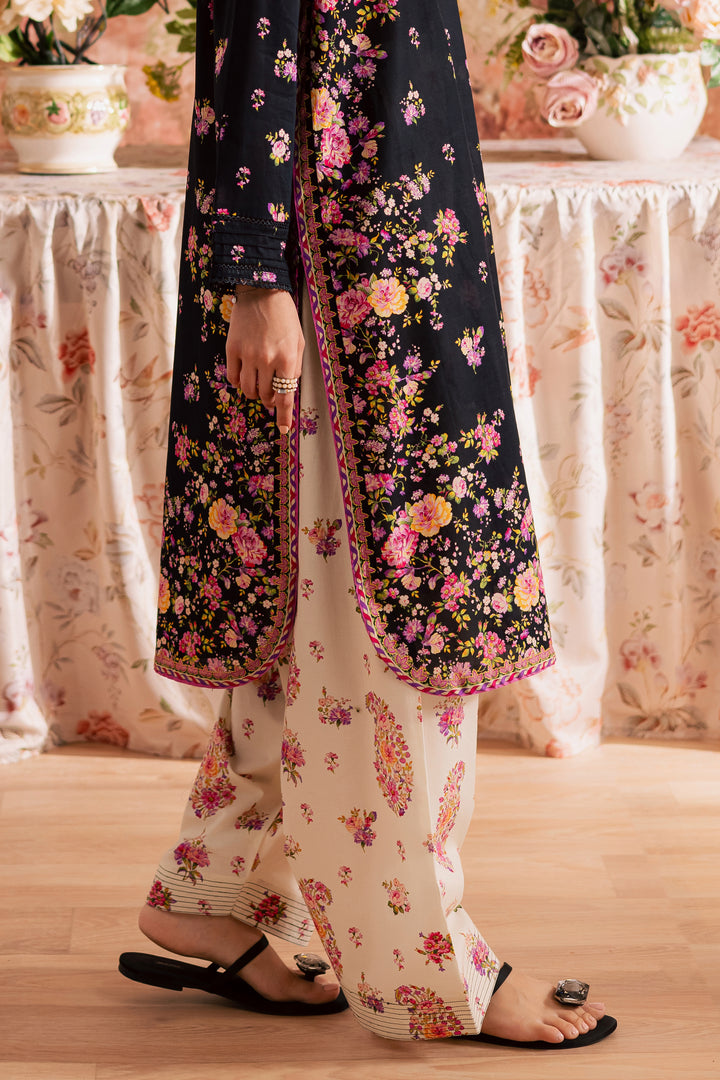 Black Beauty 2Pc - Printed Lawn Dress
