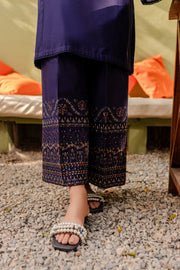 Ash 2Pc - Embroidered Khaddar Dress - BATIK