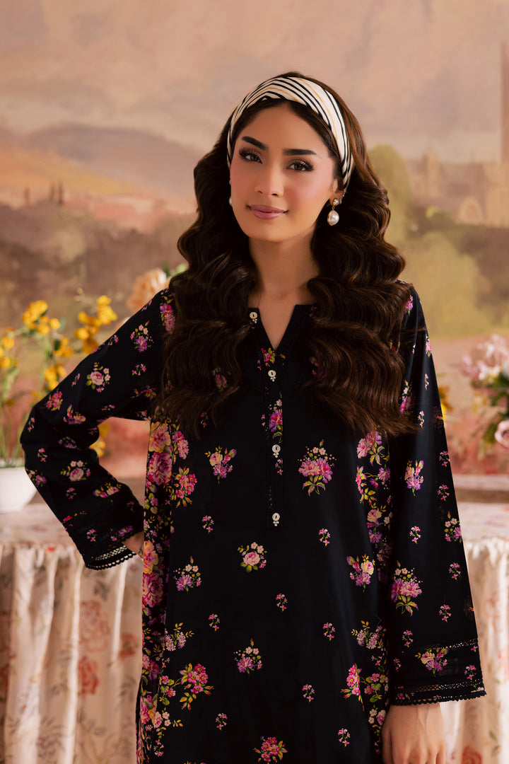Black Beauty 2Pc - Printed Lawn Dress