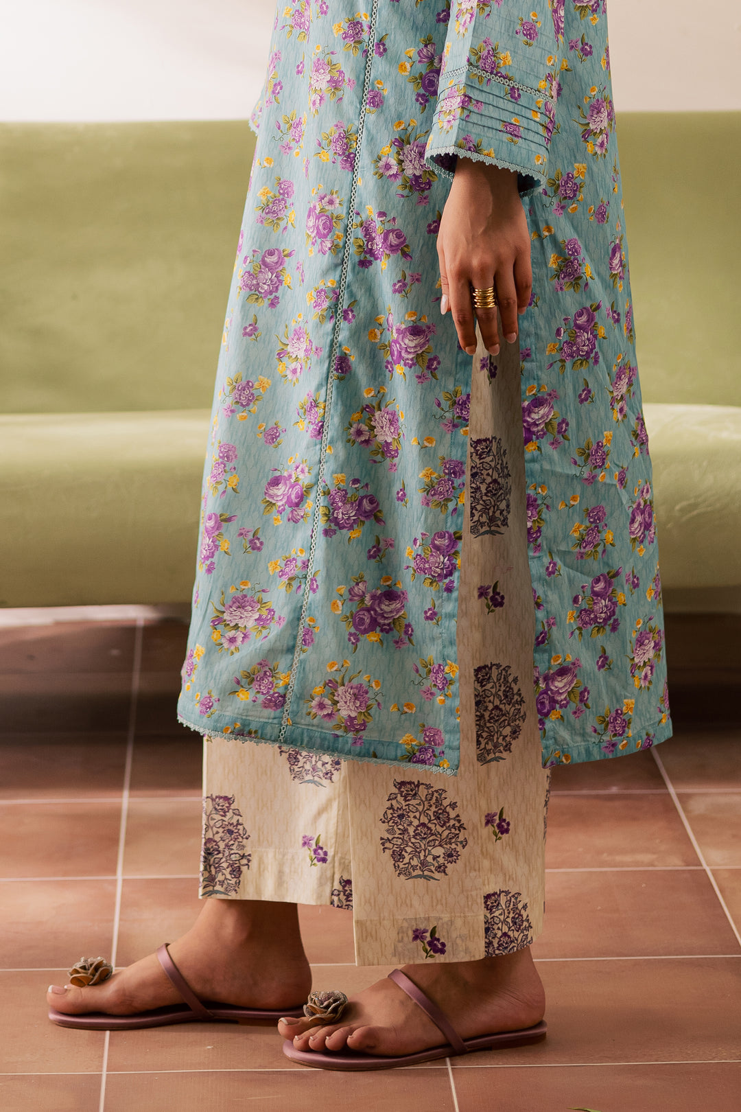Marshmallow 2Pc - Printed Casual Pret