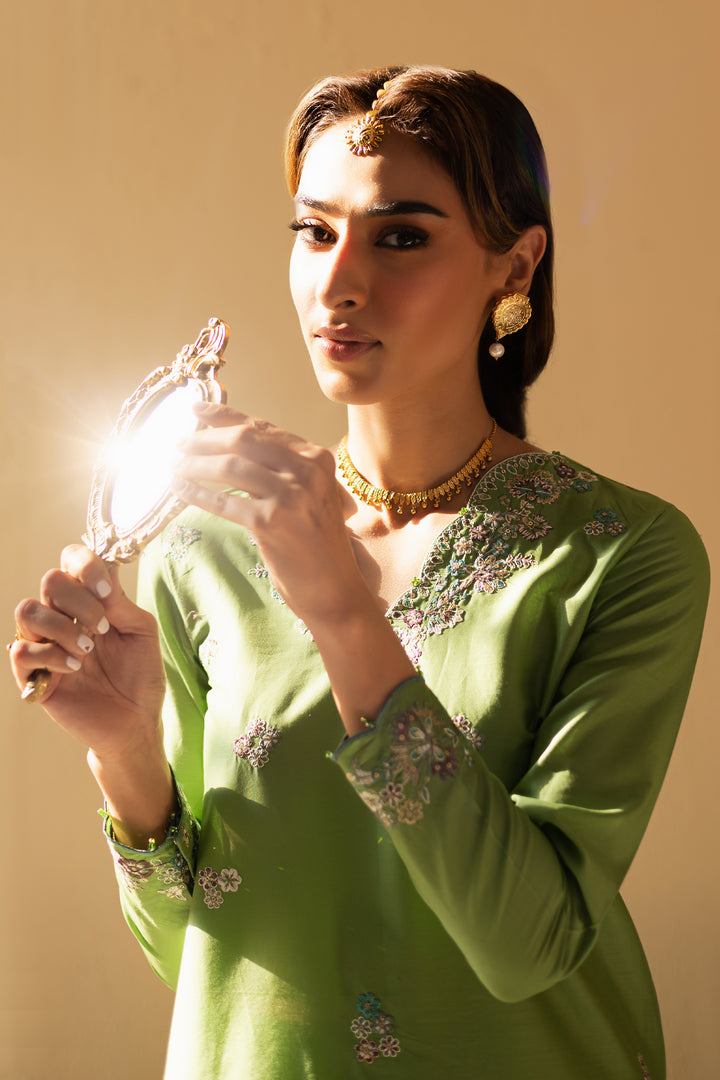 Green Dilara 2Pc - Festive Eid Pret