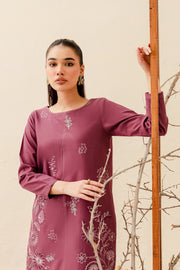 Livy 2Pc - Embroidered Khaddar Dress - BATIK