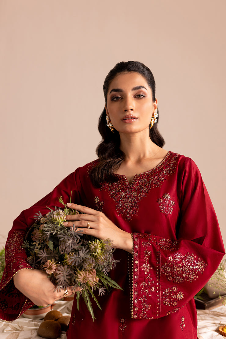 Cedric 2Pc - Embroidered Lawn Dress - BATIK