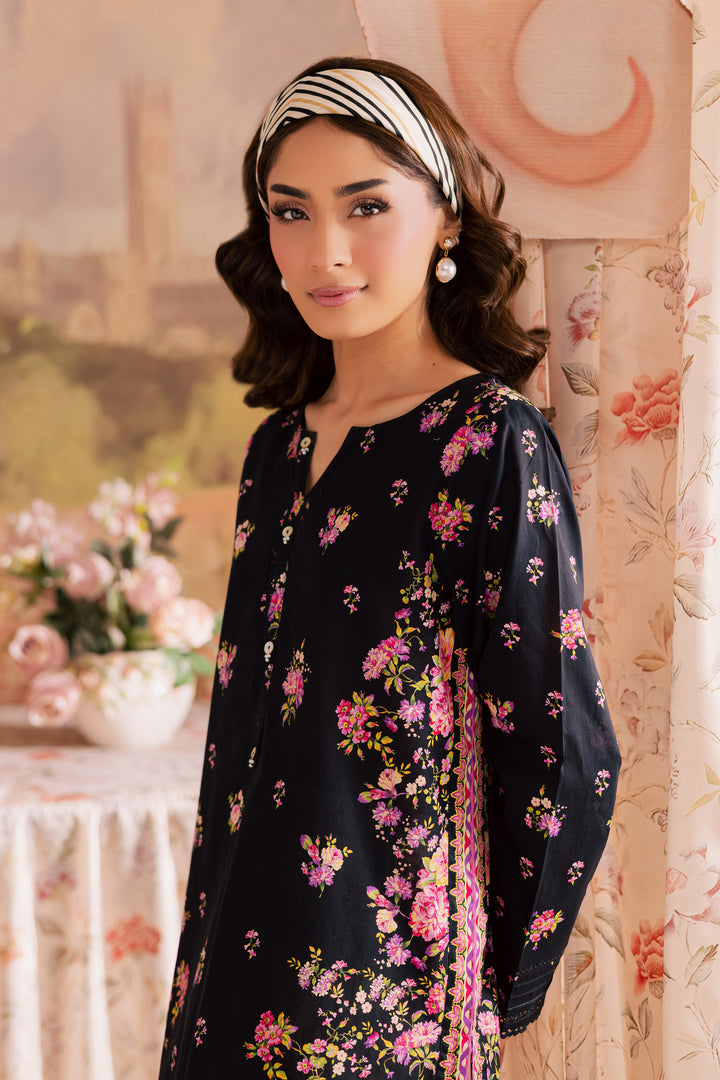 Black Beauty 2Pc - Printed Lawn Dress