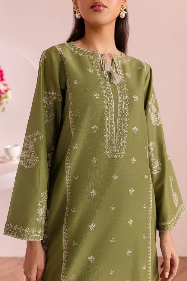 Grass Pearl 2Pc - Embroidered Lawn Dress - BATIK