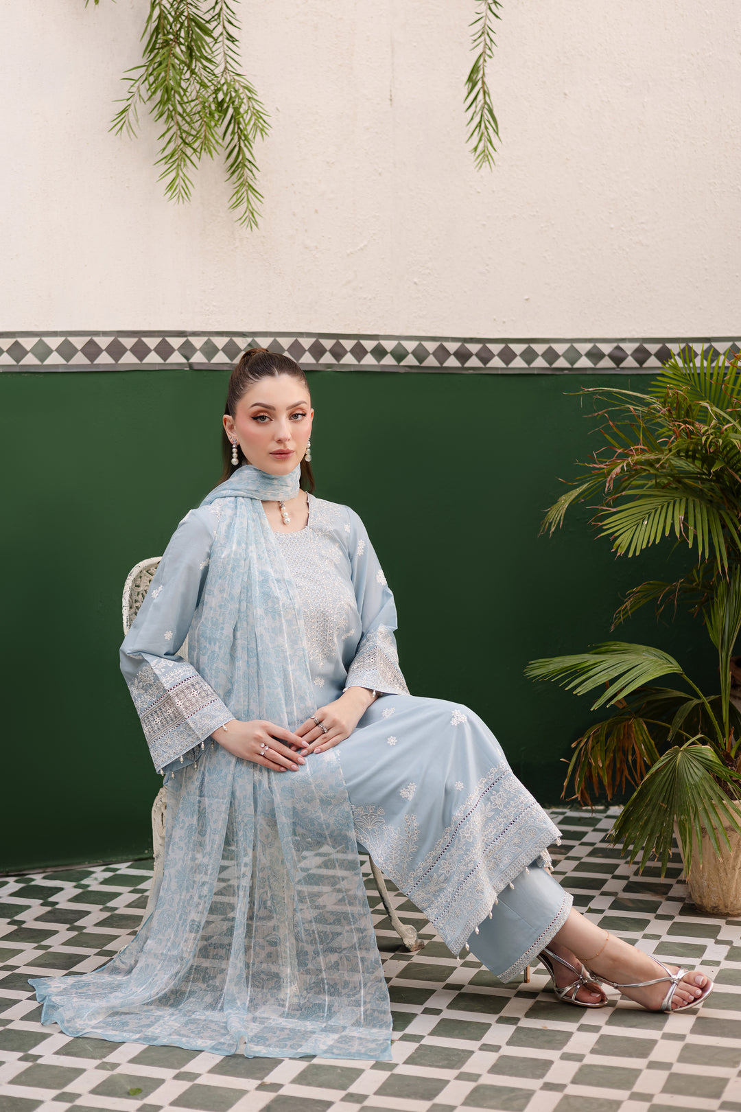 Kaavish 3Pc - Festive Eid Pret