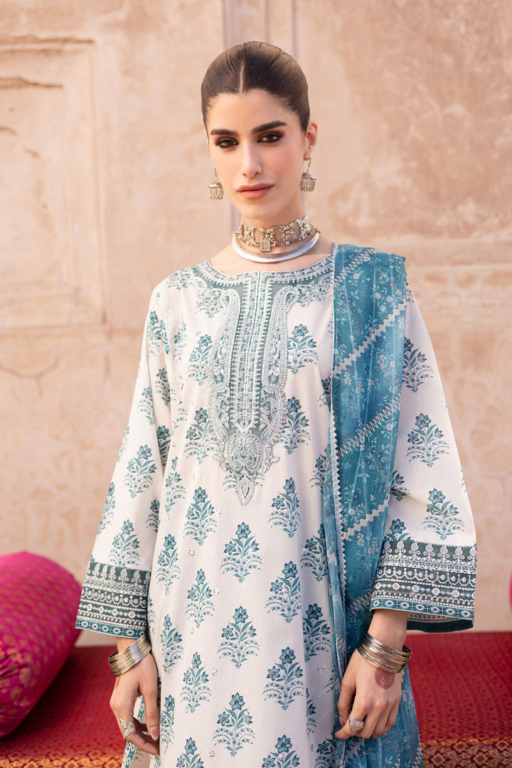 Minali 3Pc - Printed Lawn Dress