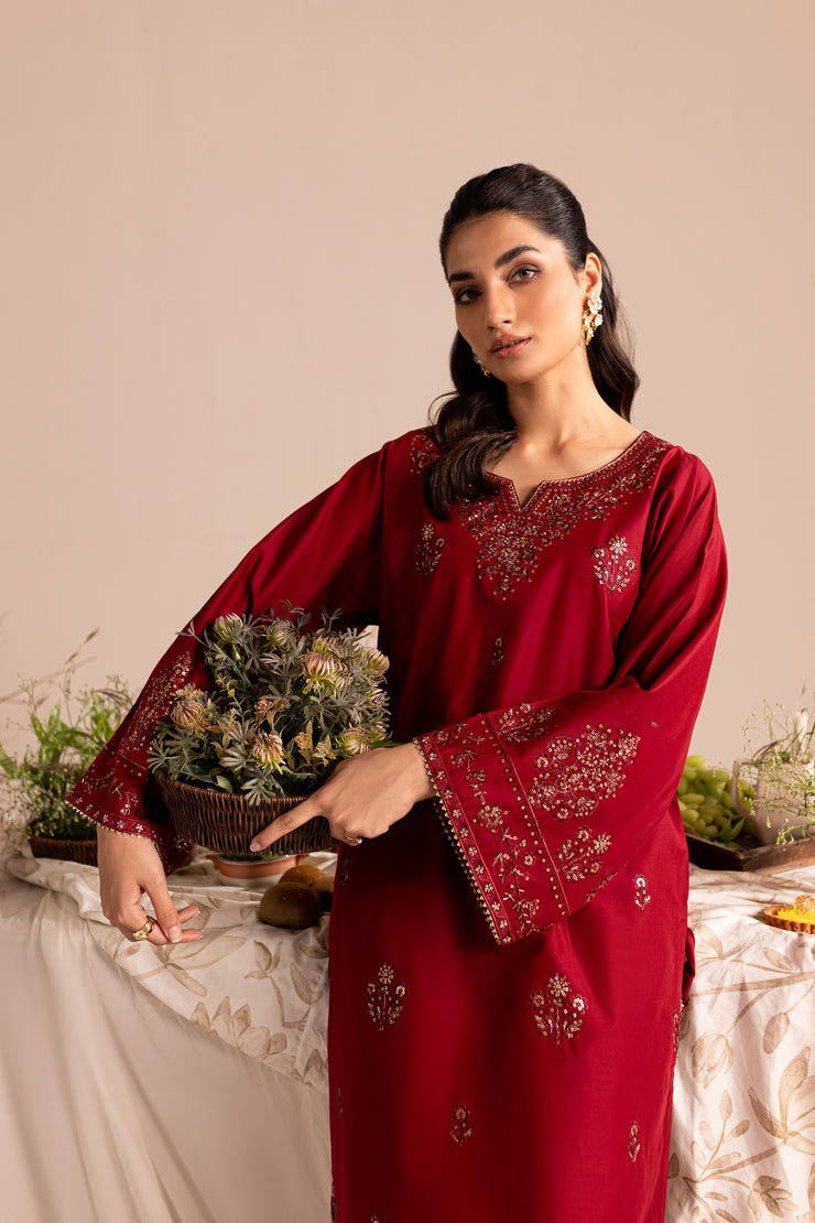 Cedric 2Pc - Embroidered Lawn Dress - BATIK