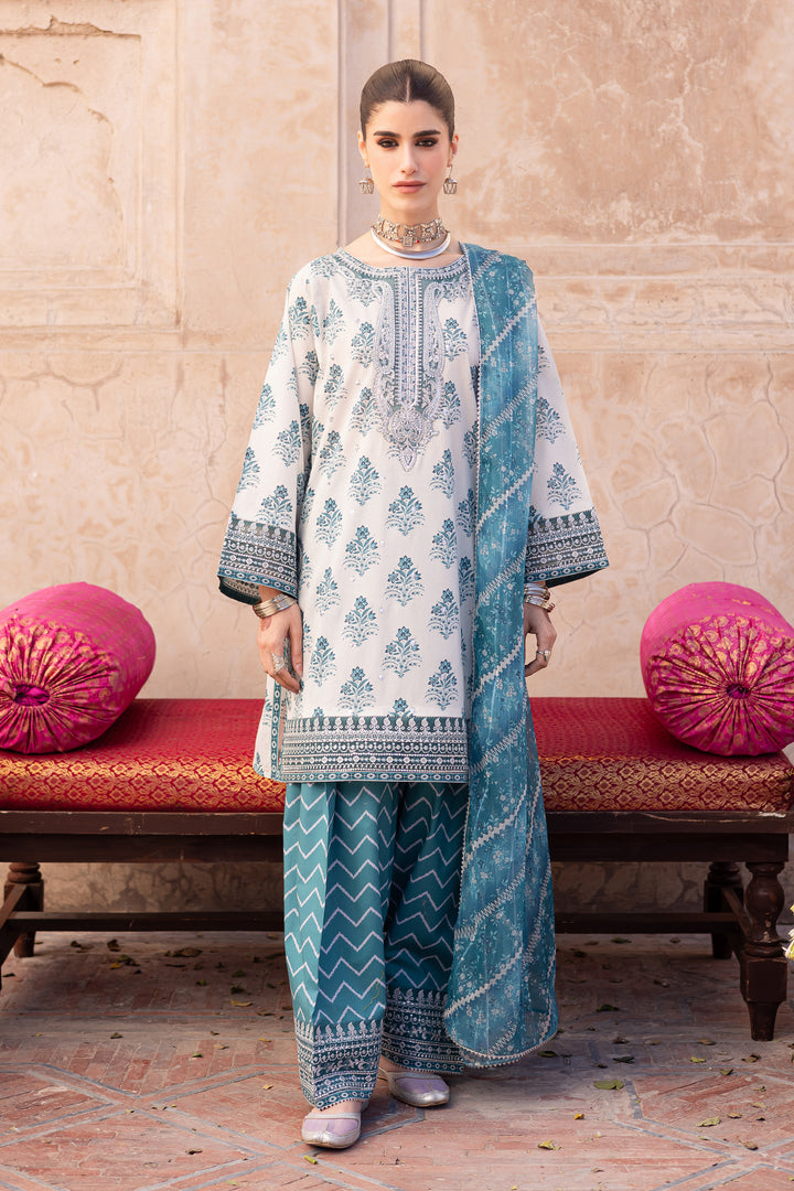 Minali 3Pc - Printed Lawn Dress