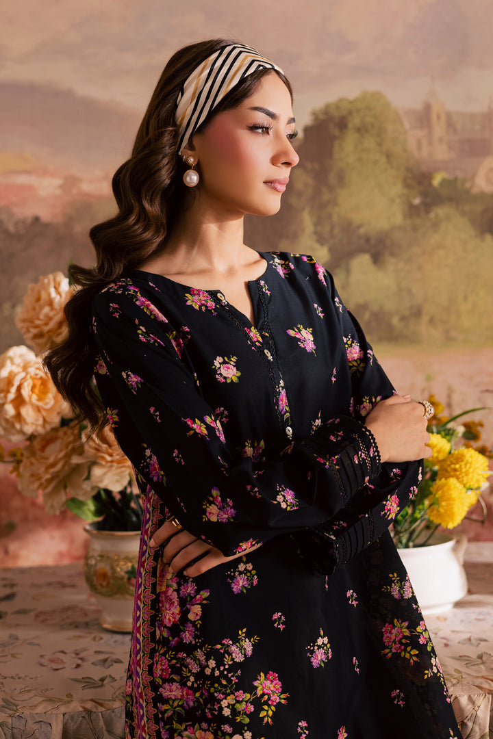 Black Beauty 2Pc - Printed Lawn Dress