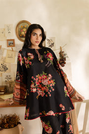 Eclipse 2Pc - Printed Khaddar Dress