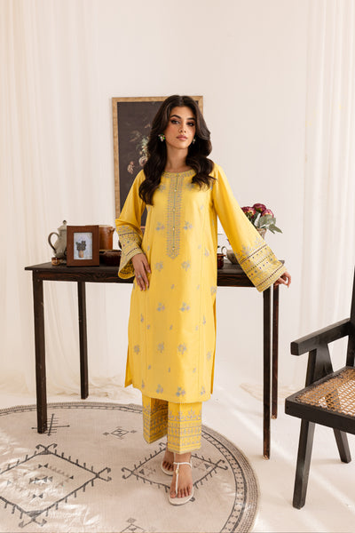 Diyar 2Pc - Embroidered Lawn Dress - BATIK