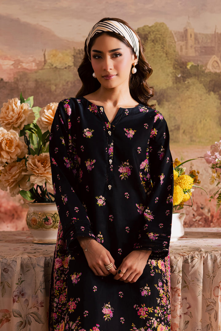 Black Beauty 2Pc - Printed Lawn Dress