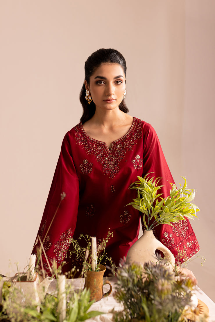 Cedric 2Pc - Embroidered Lawn Dress - BATIK