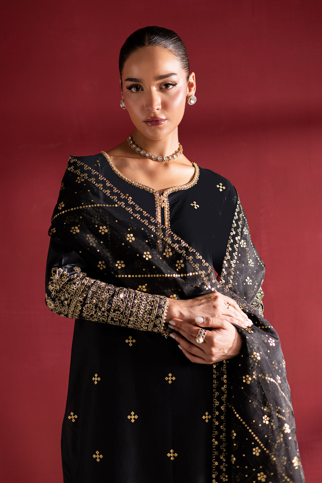 Ghazal 3Pc - Festive Luxe Pret