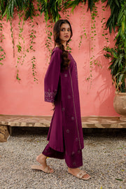 Jubilee 2Pc - Embroidered Khaddar Dress - BATIK