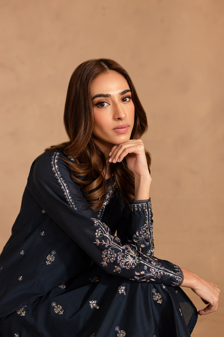 Kaia 2Pc - Embroidered Lawn Dress - BATIK