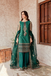 Royal Green 3Pc - Formal Dress - BATIK