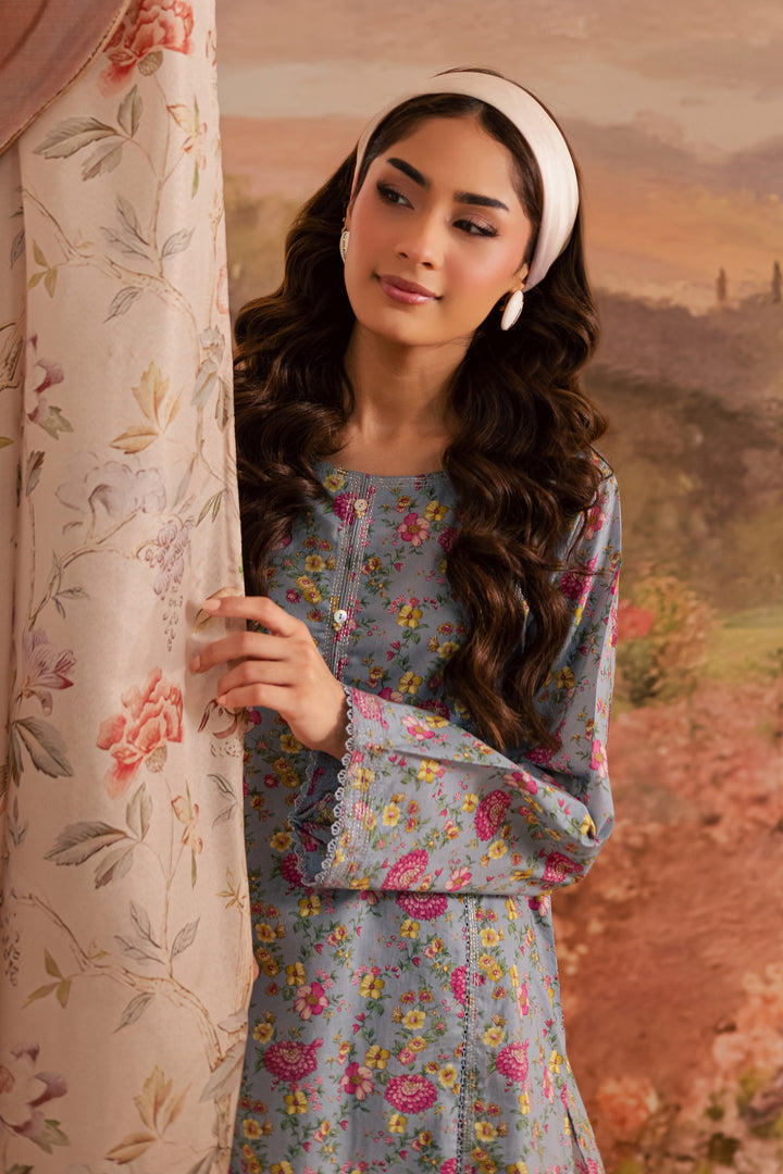 Niv 2Pc - Printed Lawn Dress