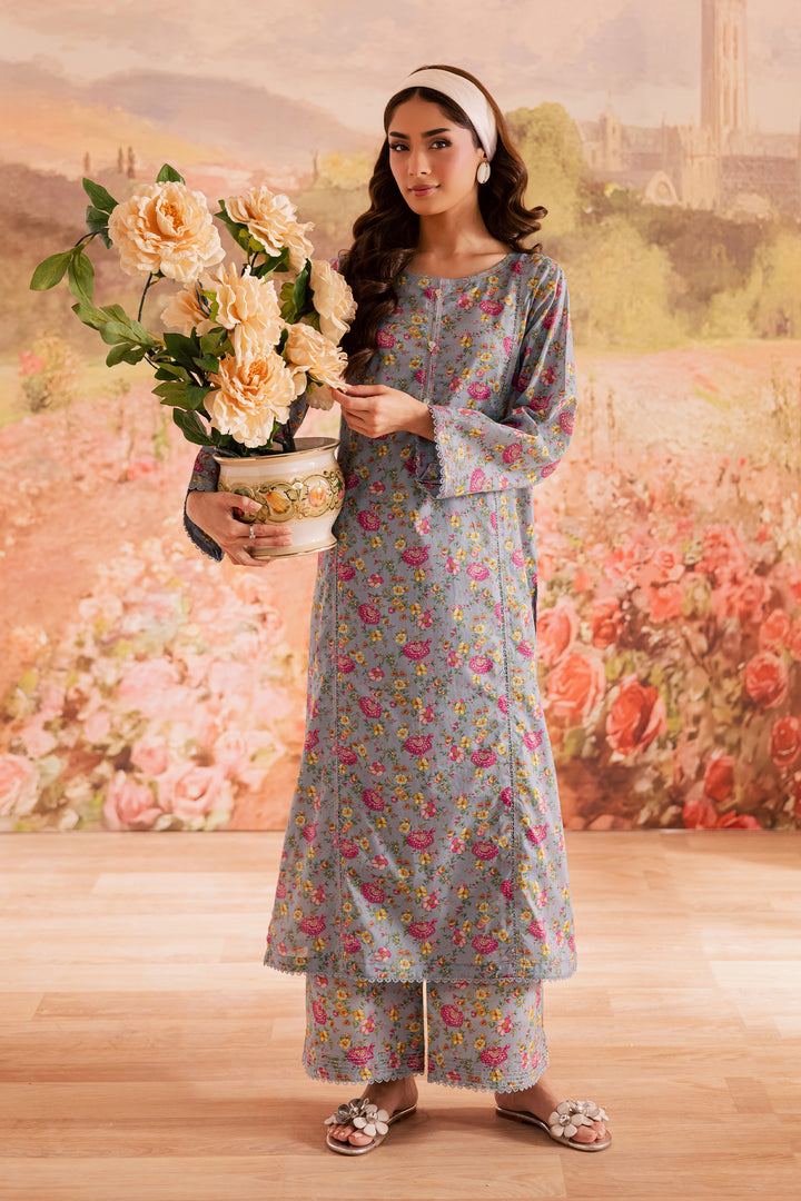 Niv 2Pc - Printed Lawn Dress