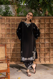 Nashwa 2Pc - Embroidered Khaddar Dress - BATIK