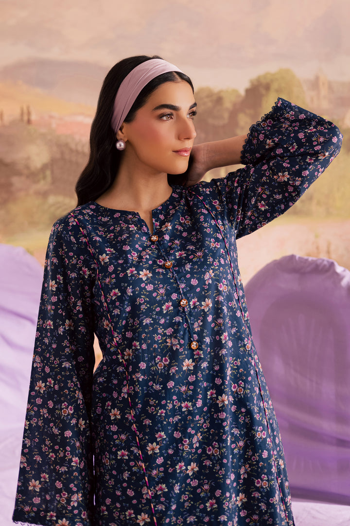 Elly 2Pc - Printed Lawn Dress