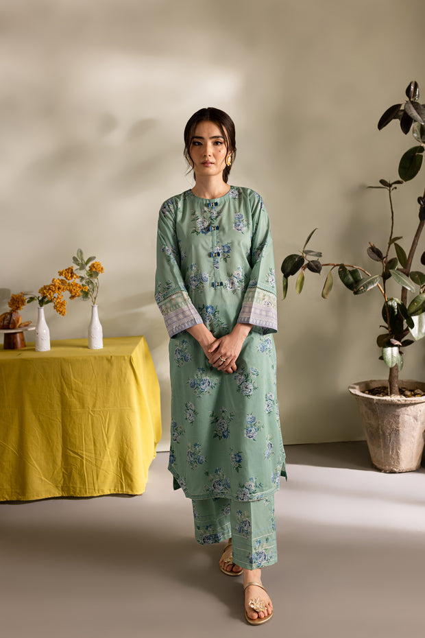 Ice 2Pc - Printed Lawn Dress - BATIK