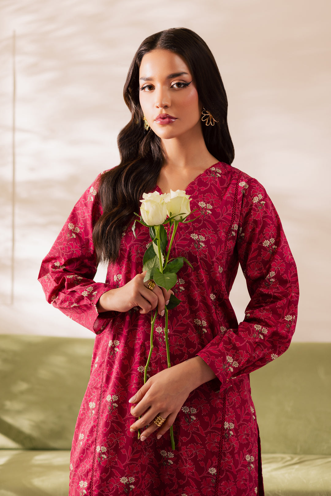 Haima 2Pc - Printed Casual Pret