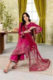 Polo 3Pc - Embroidered Lawn Dress