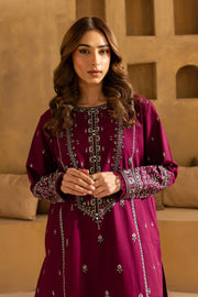 Mahay 2Pc- Embroidered Khaddar Dress