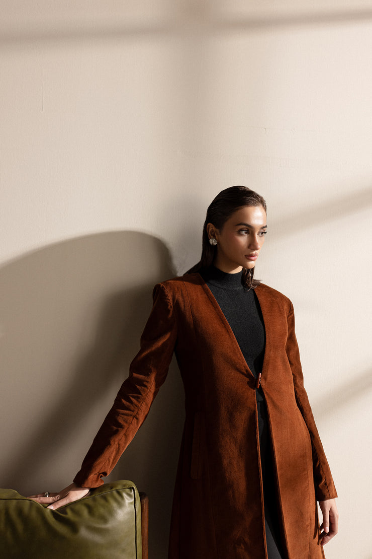 Comet Brown | Long Coat