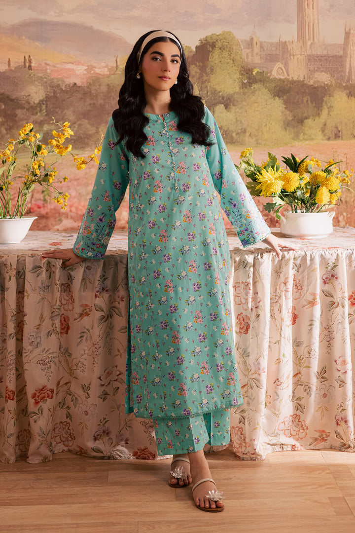 Jenn 2Pc - Printed Lawn Dress
