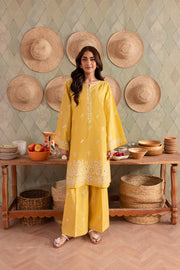 Mango 2Pc - Embroidered Lawn Dress - BATIK